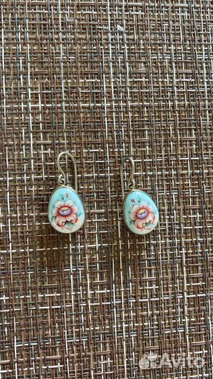 Финифть бижутерия времен СССР