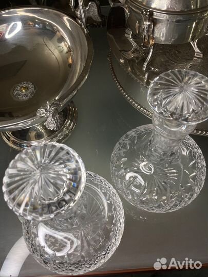 Штоф / графин хрустальный. Германия