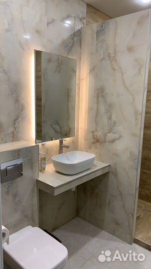 Укладка кафельной плитки и кварцвенила