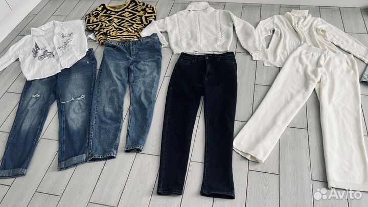 Брендовые вещи пакетом размер 46-48