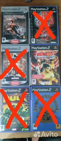 Playstation 2 Игровые Диски в ассортименте