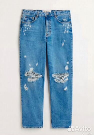 Джинсы жегсеие рваные