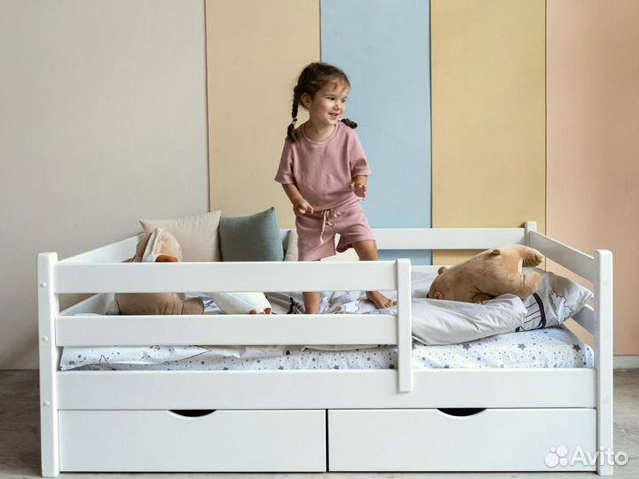 Детская односпальная кровать