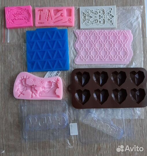 Силиконовые формы молд мастика изомальт
