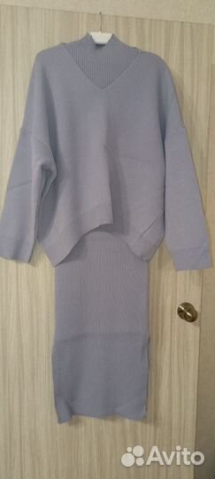 Костюм двойка с платьем