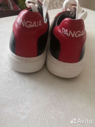 Кеды кожаные