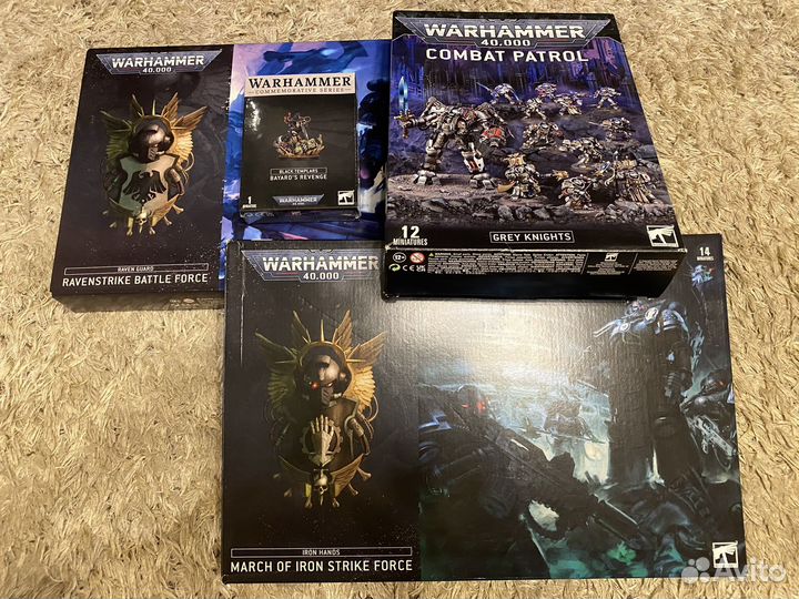 Вархаммер 40000 миниатюры