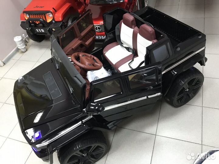 Электромобиль пикап Гелендваген Mercedes G-wagen