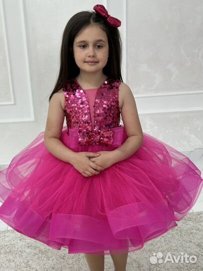Шикарное Платье для девочки 122 128