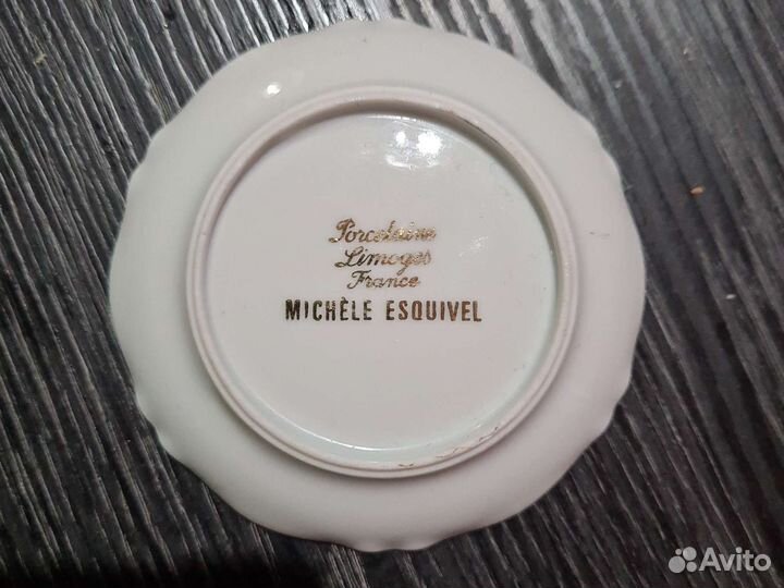 Тарелочка Limoges, фарфор. Франция