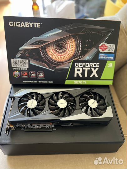 Видеокарта rtx 3070 ti