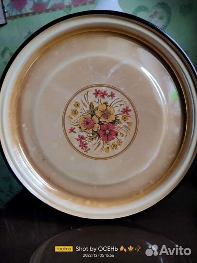 Поднос эмалированный СССР