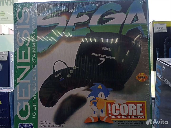 Игровая приставка sega