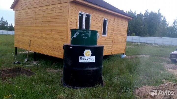 Установка септик Евролос для дома
