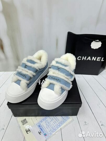 Зимние Кеды Chanel Размеры 36-40