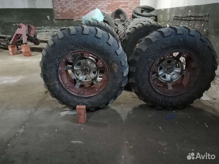 Колеса ободрыши с мостами