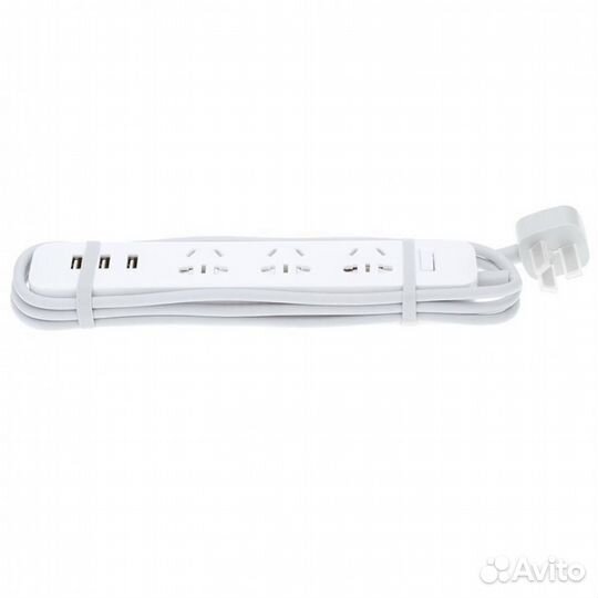 Xiaomi Mi Power Strip 3 USB/3 розетки белый