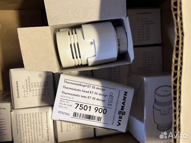 Термостатический элемент viessmann et 35 m30x1,5