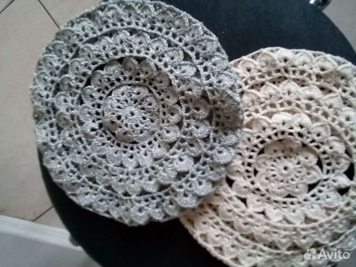 Летние ажурные береты