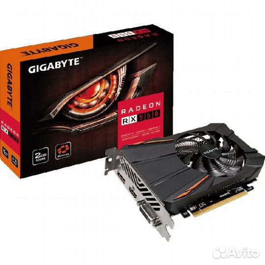 Видеокарта rx 550 4 гб