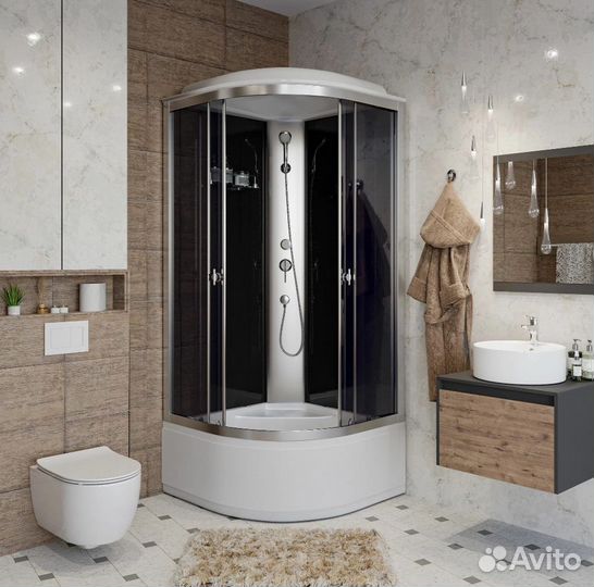 Сантехник.Сборка душевых кабин