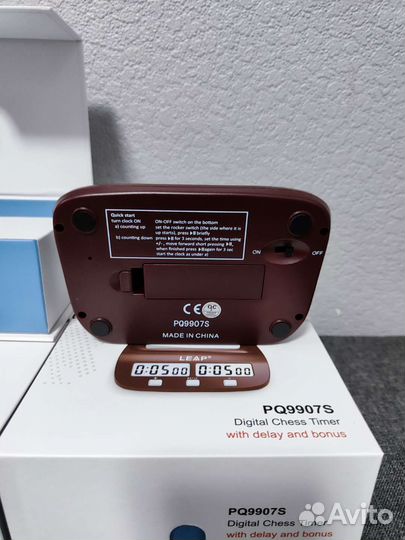 Электронные шахматные часы Leap pq9907s