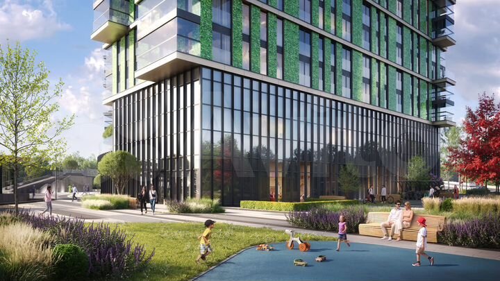 2-к. апартаменты, 44,3 м², 15/20 эт.