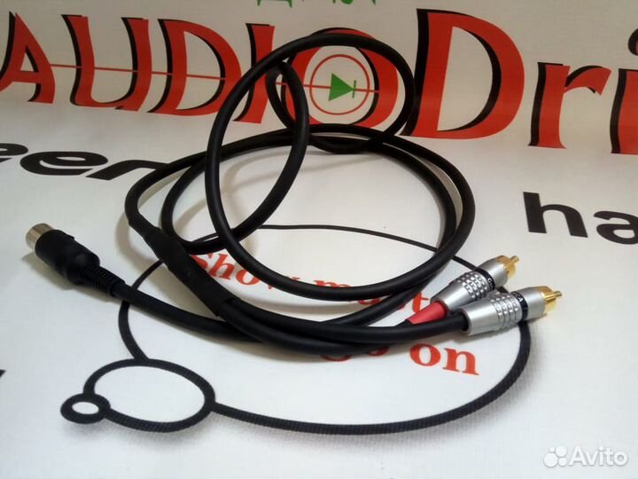 Аудиокабель 5-Din /Jack и Aux/RCA