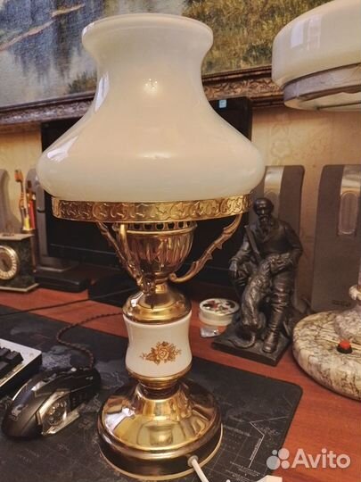 Лампа настольная винтаж