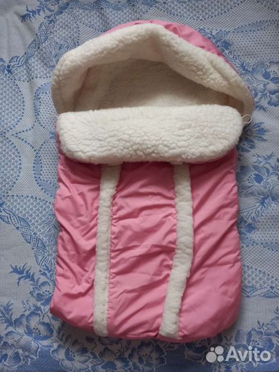 Зимний конверт в коляску