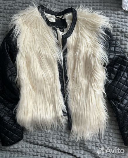 Кожаная куртка женская