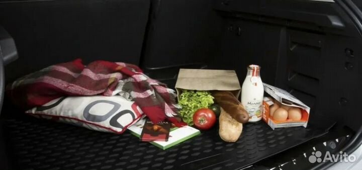 Коврик в багажник Mazda CX-30 2019 с органайзером пластик