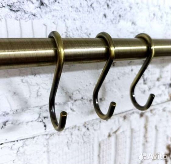 Рейлинг для кухни бронза (новый)