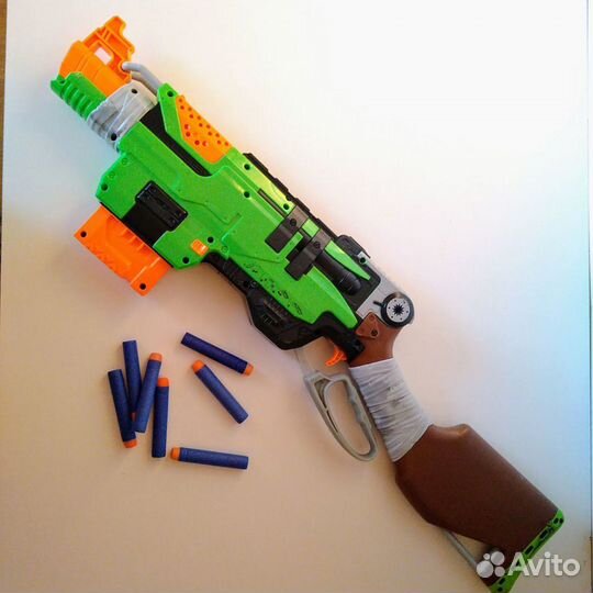 Nerf zombie strike. Бластер. Винчестер