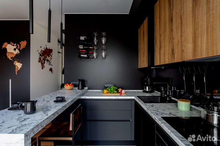 Кухня на заказ по индивидуальным размерам