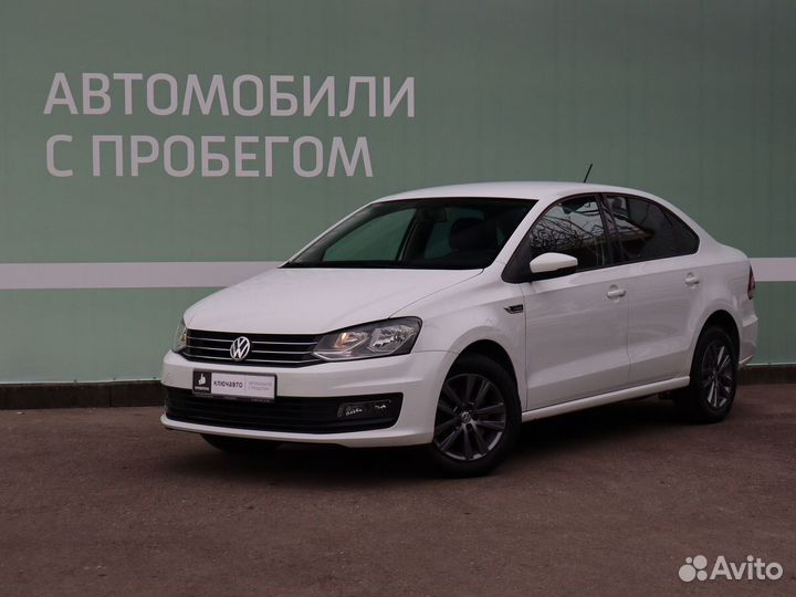 Volkswagen Polo 1.6 AT, 2019, 86 200 км