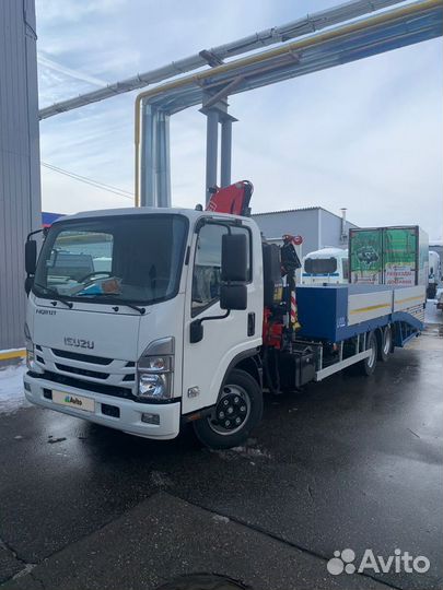 Isuzu NQR с КМУ, 2023