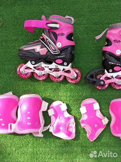 Роликовые коньки детские для девочки