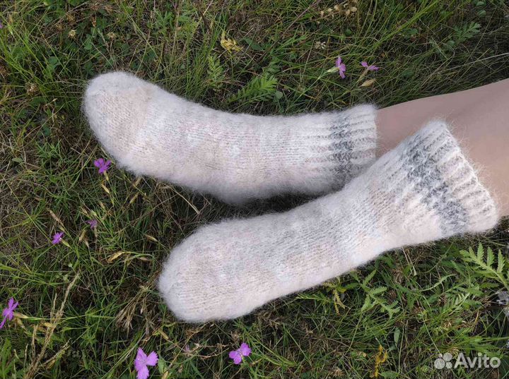 Носки и пояса из собачьей шерсти