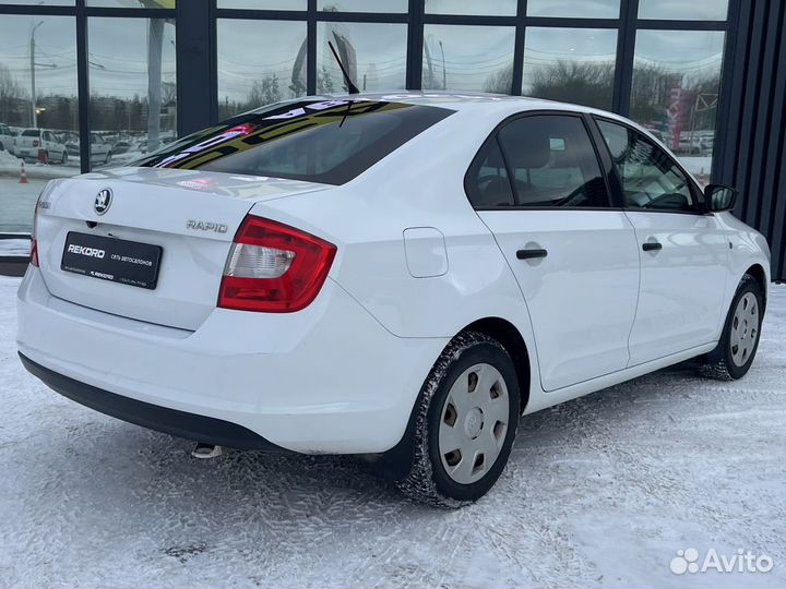 Skoda Rapid 1.6 МТ, 2014, 152 142 км