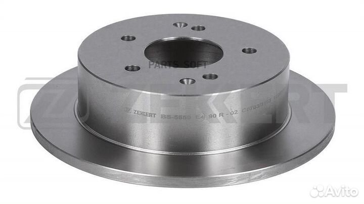 Диск торм. задн. SsangYong Actyon II 11- Korando 10- zekkert BS5659