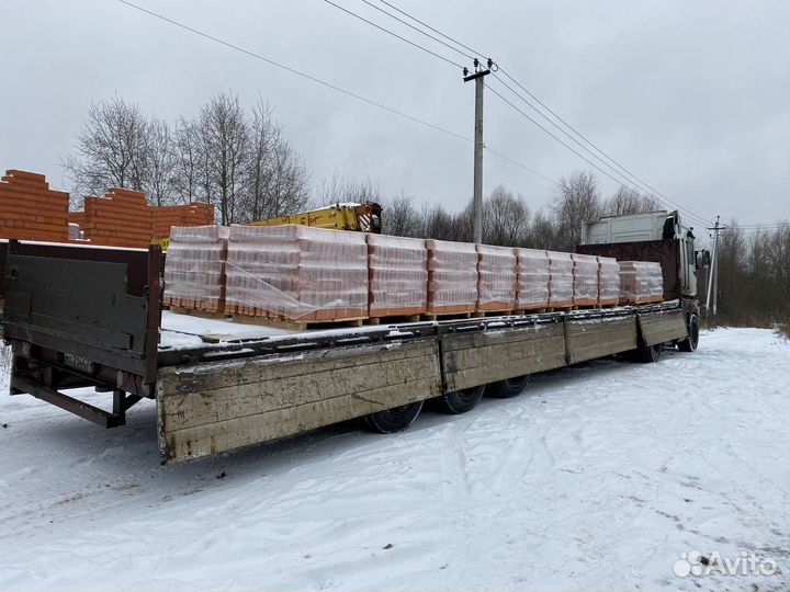 Кирпич полнотелый. С доставкой