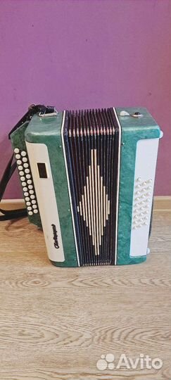 Гармонь Беларусь четырехголосая. Мини-аккордеон