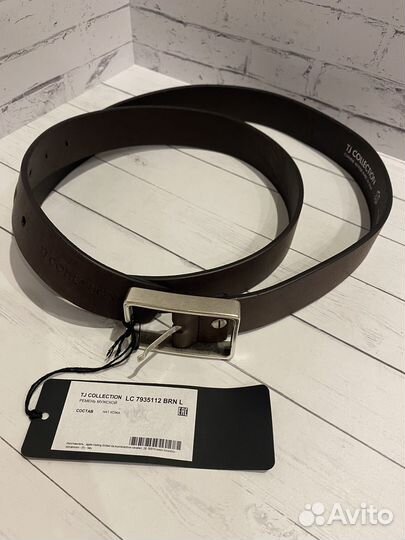N, L) Новый мужской ремень tj collection