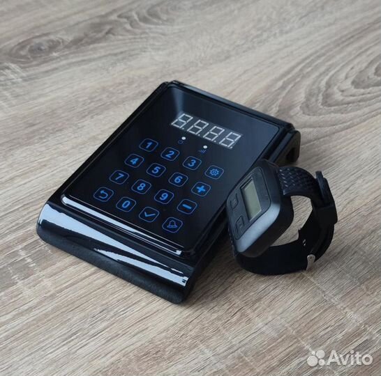 Часы Эконом официанта и пульт кнопка вызова