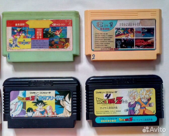 Картриджи Денди из 90-х - оригиналы