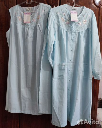 Комплект из 2х предметов ночная+халат