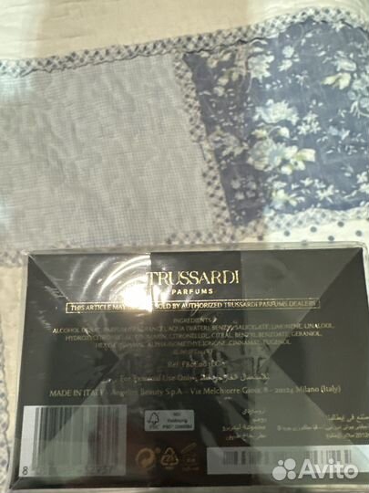 Trussardi uomo limited edition оригинал