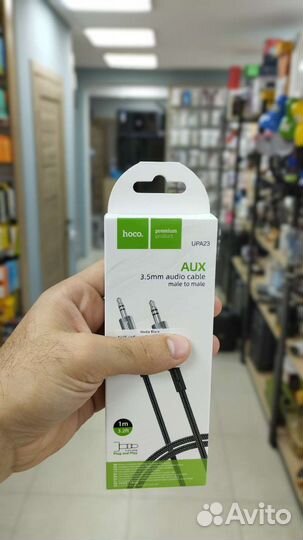 AUX кабель 3.5-3.5 Hoco UPA23 1m