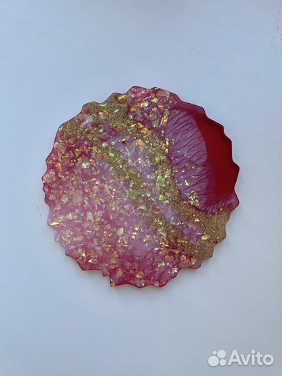 Подстаканники из эпоксидной смолы